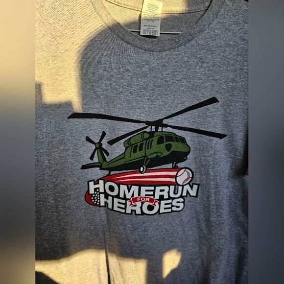 T-shirt men Gray size xl homerun heroes  051 - Picture 1 of 3